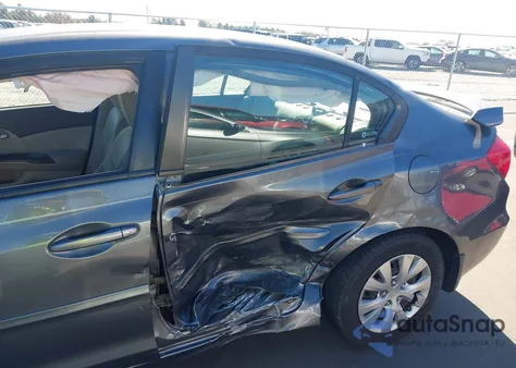 2012 Honda Civic Lx from USA, damaged, VIN 19XFB2F57CE007137